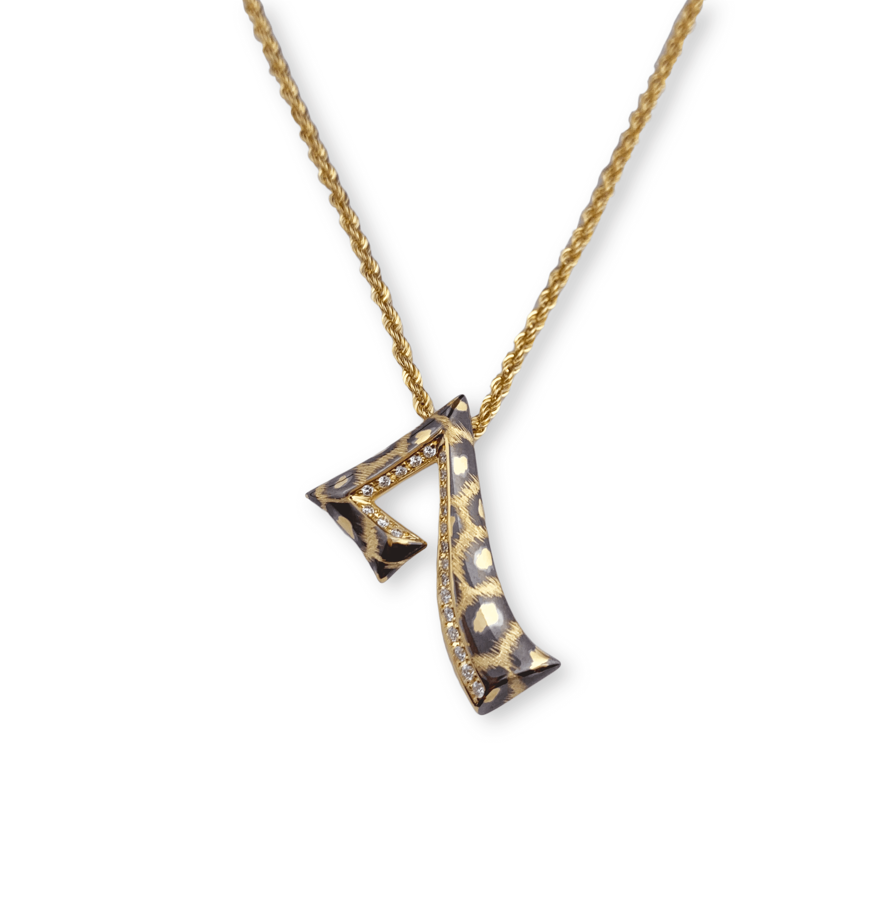 Numero Pendant K18 -Sette