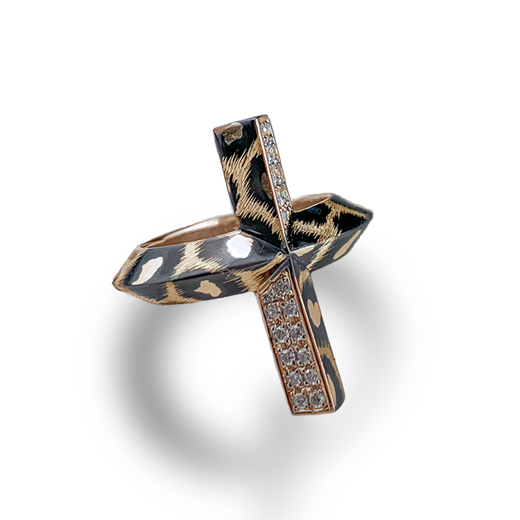 Cleo Ring K18 / Pt900